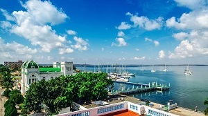 vista aérea de Cienfuegos