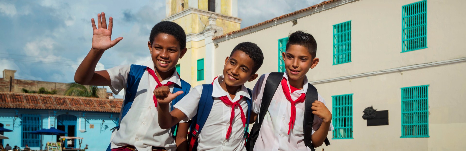 School boys, Camagüey, Cuba