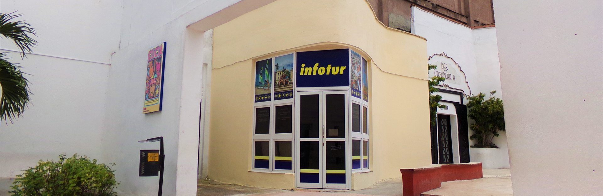 Tourism Information Center, Infotur, in Camagüey, Cuba