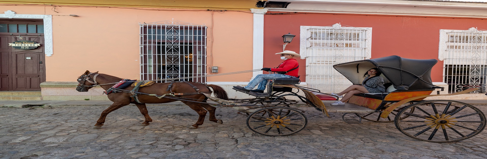 Vintage car ride through Trinidad, Sancti Spíritus