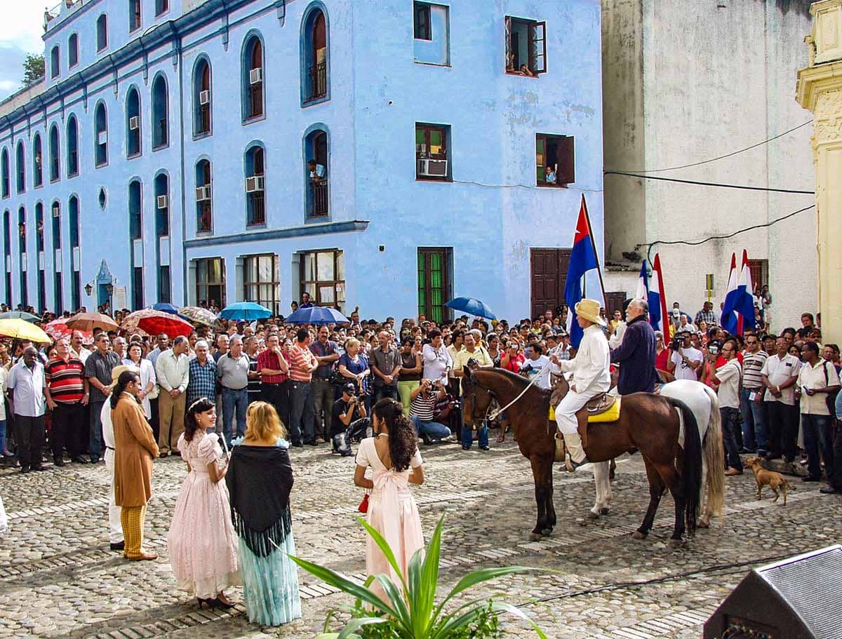 Ceremonia de La Fiesta de la Cubanía