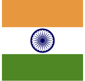 bandera de la India