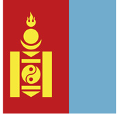 bandera de Mongolia