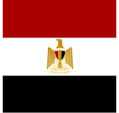 bandera de la República Árabe de Egipto