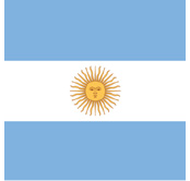 Bandera de la República de Argentina