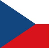 bandera de la República Checa