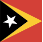 bandera de la República Democrática de Timor-Leste