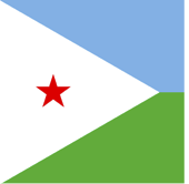 bandera de la República de Djibuti