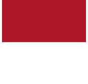 bandera de la República de Indonesia