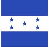 Bandera de la República de Honduras