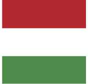 bandera de la República de Hungría