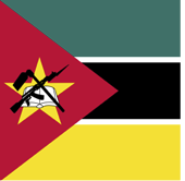 bandera de la República de Mozambique
