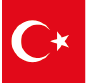 bandera de la República de Turquía