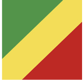 bandera de la República del Congo